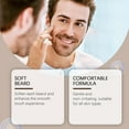 thumbnail image 3 of Limpiador de barba para hombres, suave, no irritante, suavizante, crema de afeitar para barba, limpiador en espuma, control de grasa, hidratante, especial para el cuidado de la barba, 100 g, 3 of 5