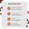 thumbnail image 3 of mCaffeine Exfoliating Coffee Face & Body Scrub Combo For Tan Removal | For Women & Men | Removes Blackheads and Dirt from Face, Neck, Elbows & Knees for Soft & Smooth Skin - 200gm, 3 of 5