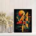 thumbnail image 2 of Qisvanset 12x16 Inch Red Poppy Flowers Oil Painting Canvas Print Wall Art, 2 of 5