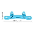 thumbnail image 2 of PEACNNG Rc Shock Tower Dampe  RC Shock Damper Tower Mount Aluminum Alloy RC Rear Front Shock Tower  Flexible Lightweight RC Rear Front Shock Tower for Ta-miya TT02 Upgrade[blue], 2 of 9