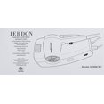 thumbnail image 3 of Jerdon 1600W Wall Mount Hair Dryer, 2 Speeds, 2 Heat Settings, LED Night Light, Black, Direct Wire-Model JWM8CBD, 3 of 6