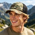 thumbnail image 2 of XIAOCHA Men's Camo Printed Trucker Hat Adjustable Baseball Hats for Outdoor Hunting Activities Dad Hat,, 2 of 5