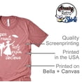 thumbnail image 3 of Supercalifragilisticexpialidocious T-Shirt Adult Boho Character (Mauve, 4X Large), 3 of 5