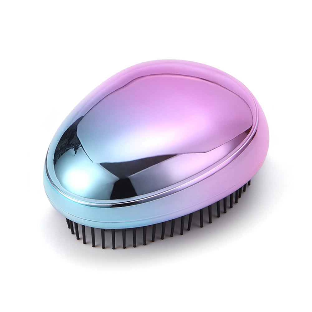 Hair Scalp Massage Comb Hairbrush Bristle Nylon Women Wet Curly Detangle Hair Brush for Salon