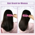 thumbnail image 2 of Unique Bargains Vent Hair Brush Detangling Brush for Women and Men for Curly Wavy Rose Red, 2 of 7