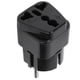 thumbnail image 1 of Enchufe Convertidor De Corriente, Enchufe Europeo, Cobre Fino, Ligero, Compacto Para Tabletas, Afeitadoras, Teléfonos Inteligentes, Portátiles, 1 of 7