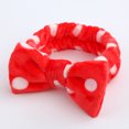 thumbnail image 1 of Diadema de terciopelo coral con leopardo para mujer, lazo de felpa, bonita diadema para el pelo, color liso, accesorios para el cabello, 1 of 6