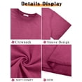 thumbnail image 6 of MOSHU Oversized T Shirts for Women Short Sleeve Vintage Print Cotton Tees Washed Shirts Casual Baggy Womens Tops, 6 of 9
