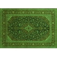 thumbnail image 1 of Ahgly Company Indoor Rectangle Persian Green Traditional Area Rugs, 7' x 9', 1 of 1