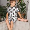thumbnail image 4 of Easygdp COSTUME de PIRATE pour Chien, Ensemble de Pyjama à Manches Courtes et pour Dormir, 2 Pcs-4TG, 4 of 6