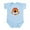 Sky Blue, variant on CafePress - Lil' Turkey Infant Bodysuit - Baby Light Bodysuit, Size Newborn - 24 Months