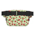 thumbnail image 3 of Balery Strawberry Floral Mochila Cinturón para Mujeres y Hombres, Bolsa de Cintura Impermeable de Doble Capa con Correa, 3 of 9