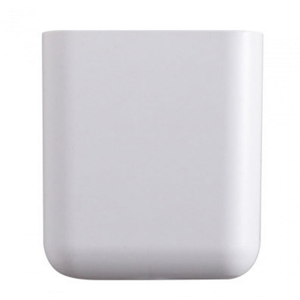 Soporte para control de bolígrafos, contenedor de pared, bolsa de basura para teléfono, organizador de pared gris