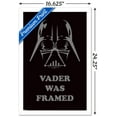 thumbnail image 3 of Star Wars: Saga - Vader Was Framed Wall Poster, 14.725" x 22.375" Framed, 3 of 4