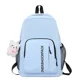 thumbnail image 3 of Mochilas básicas de lona con cremallera de color sólido, gran oferta 2024, bolsos casuales concisos de alta capacidad para mujeres, mochilas para mujer, 3 of 5