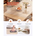 thumbnail image 4 of Protector de mesa VEVOR, PVC transparente, 1,5 mm de grosor, 90 x 180 cm, 4 of 9