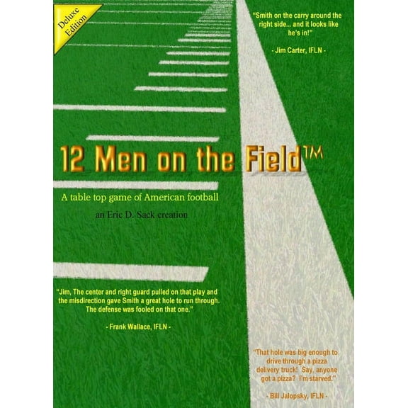 12 Men on the Field: Deluxe Edition, (Hardcover)