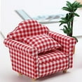 thumbnail image 4 of LeeQinersw Dollhouse Single Sofa Chair.Miniature Puppenhaus Doll House Liveing Room Furniture Arm Chair 12 Scale, 4 of 9