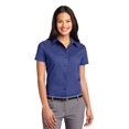 thumbnail image 2 of Port Authority Women's Short Sleeve Open Collar Easy Care Shirt - L508, 2 of 2
