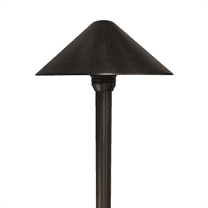 Driveway Light Low Voltage 12V Pre-wired Waterproof Path Solid Cast Brass G4 LED Landscape Lighting