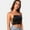 Black, variant on Fengqque Women Backless Vest Sleeveless Crop Tops Tank Tops Blouse Tops T-Shirt