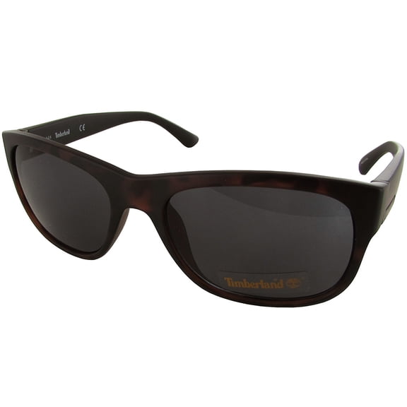 Timberland Mens TB7135 Square Fashion Sunglasses, Havana/Smoke