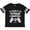 Football Black and White, variant on I'm Proud of My Veteran Grandpa Boys or Girls Toddler T-Shirt