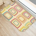 thumbnail image 5 of Geometric Anti-slip Door Mat Bath Mats Absorbent Home Bathroom Floor Carpet Bedroom Entrance Doormat Carpet Living Room, 5 of 6