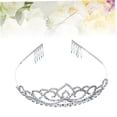 thumbnail image 3 of unbranded Con Incrustaciones De Ideal Para Bodas Y Fiestas Plateada, 3 of 8
