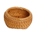thumbnail image 4 of Cesta de frutas tejidas Cesta de almacenamiento de alimentos Bandeja para hornear Organizador de bandeja para la bandeja para la mesa Sala de estar de 8cmx5.5cmx7cm, 4 of 8