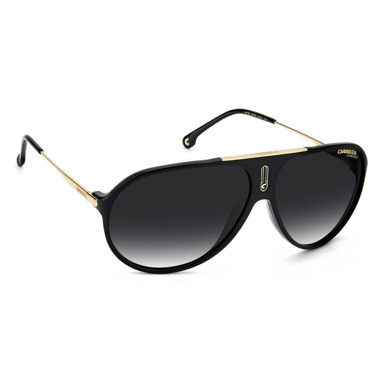 Carrera Women s Hot65 Pilot Sunglasses Black Gray Shaded 63mm