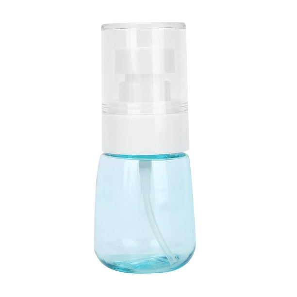 Botella de spray de viaje de 30 ml, rellenable, vacía, para perfume, tónico, azul