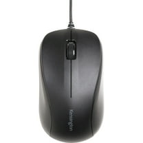 Kensington Wired USB Mouse for Life - Black - Optical - Cable - Black - USB - 1000 dpi - Scroll Wheel - 3 Button(s) - Symmetrical