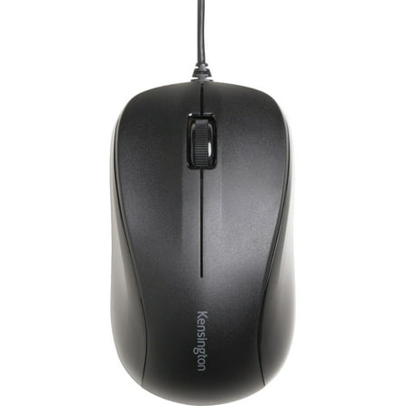 Kensington, Kmw72110, Quiet Clicking Wired Mouse, 1, Black