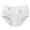White1, variant on Qingpeng Girls' Solid Cotton Panties Soft Underwear