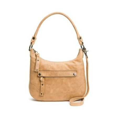 Women's Frye Melissa Zip Small Hobo Beige OSFA