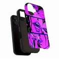 thumbnail image 3 of Galaxy Vibe Phone Case for Trendsetters & Night Owls - Edgy Neon Purple Art Print, Durable Shockproof Design, Compatible with iPhone 11/12/13/14/15/16 (Pro Max/Plus), 3 of 9