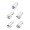 thumbnail image 3 of Methold de coche USB de 2 puertos QC 3.0 5V 3.1A Universal Dual Usb Adaptador de carga de coche de teléfono móvil rápido para Android Type2 NO2, 3 of 6