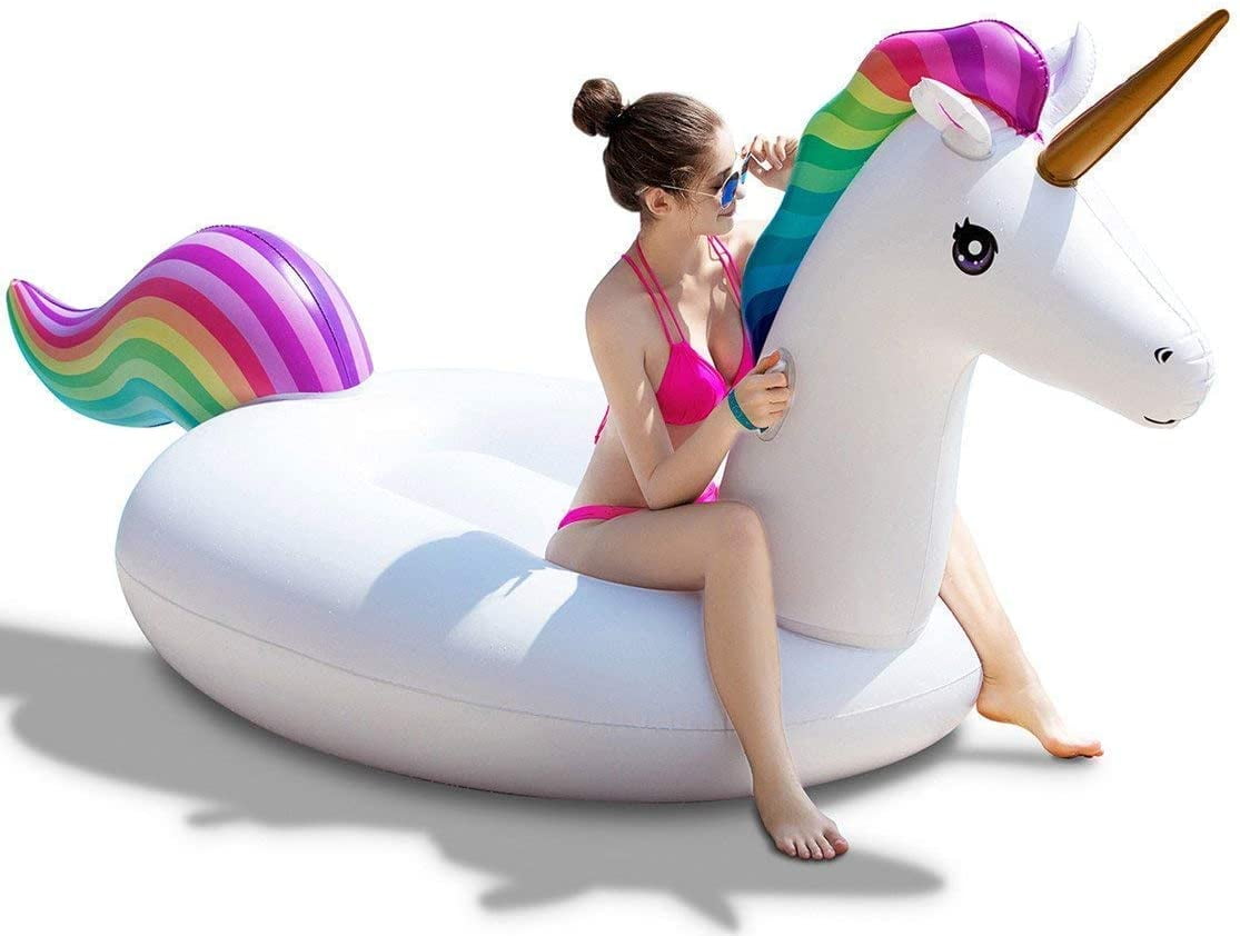giant unicorn pool float