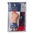 thumbnail image 2 of U.S. Polo Assn. Men's Cotton Stretch Mid Leg Boxer Briefs Underwear, 3 Pack, 2 of 6