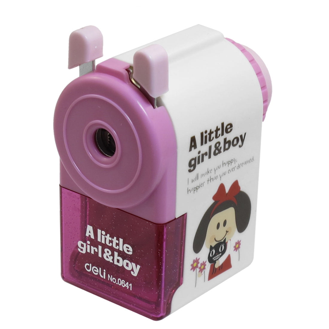 pink pencil sharpener