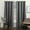 Black, variant on Exclusive Home Nichols Light Filtering Grommet Top Curtain Panels, 54"x96", Grey, Set of 2
