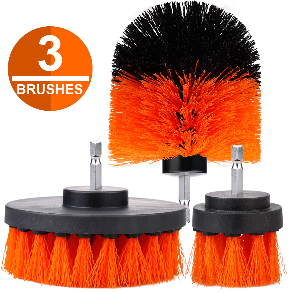 Drill Brush Ultimate Car Wash Kit Cleaning Supplies Car Carpet Truck Accessories Wheel