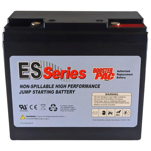 Clore Automotive ES1230 Batterie de Remplacement (ES Series pour ES5000)