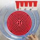 thumbnail image 5 of Filtro de arena y grava para lavado de autos | Embudo de plástico resistente para cubeta | Protege la pintura del vehículo de rayones | Rojo o azul | 10.24 pulgadas, 5 of 7