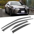 thumbnail image 3 of Wchiuoe Qii Lu 4pcs/set Car Window Visor Vent Sun Rain Guard Deflectors Fit For UX200 UX250h 19-ON, 3 of 8