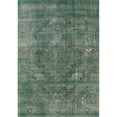 thumbnail image 1 of Ahgly Company Indoor Rectangle Mid-Century Modern Green Oriental Area Rugs, 6' x 9', 1 of 6