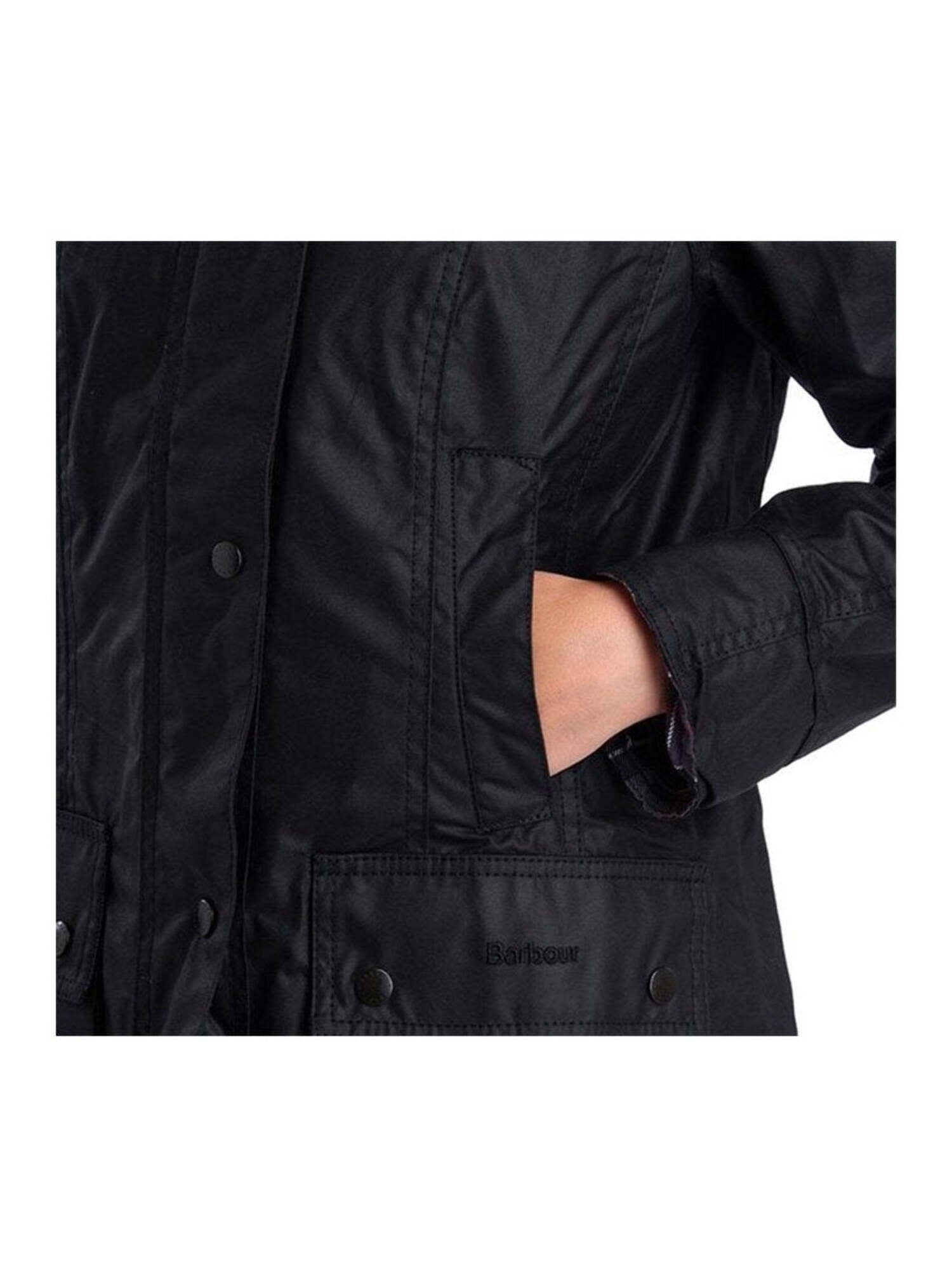 ジャケット BARBOUR Women Jackets LWX0667 LWX BK11 Black Barbour Women's Beadnell® Waxed Jacket Black LWX0667 BK11