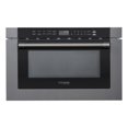 thumbnail image 1 of 24 in. Black Stainless Steel  Microwave Drawer 1.2 Cu. Ft Capacity, 1 of 6