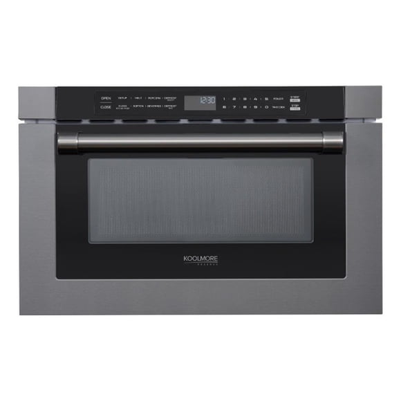24 in. Black Stainless Steel Microwave Drawer 1.2 Cu. Ft Capacity